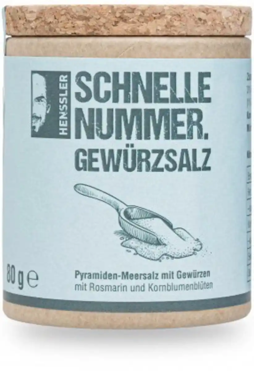 Bild 1 von Henssler Schnelle Nummer Gewürz - Gewürzsalz, 80 g
