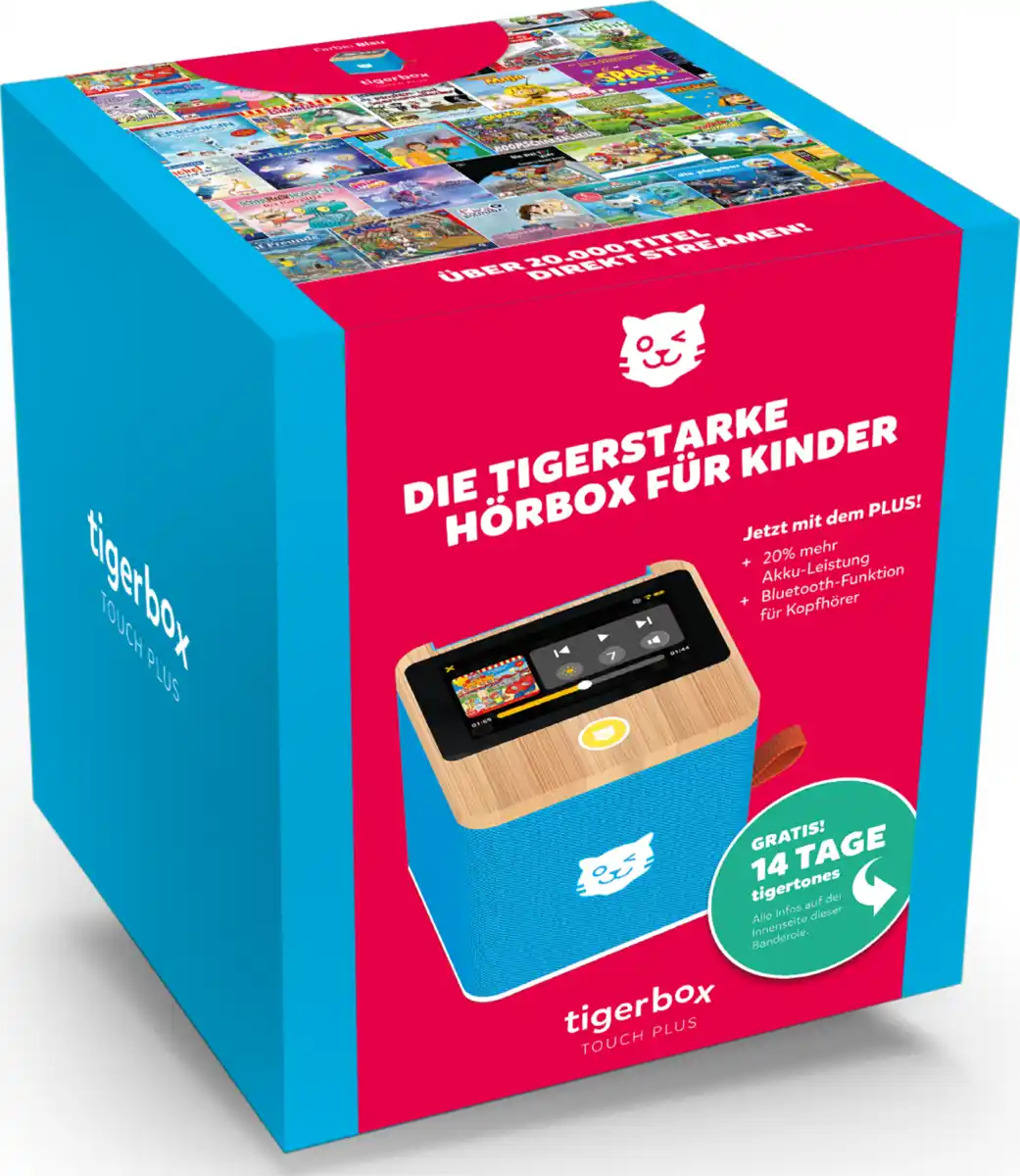 Bild 1 von Tigermedia Tigerbox TOUCH PLUS blau