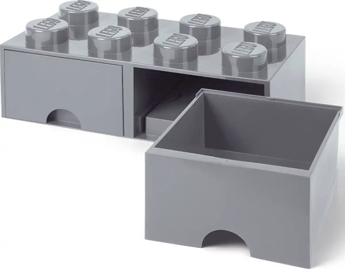 Bild 3 von LEGO Schubladenelement 8 Noppen, Grau