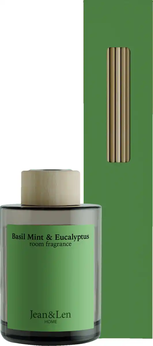 Bild 1 von Jean&Len Raumduft Basilikum-Minze und Eukalyptus, 100 ml