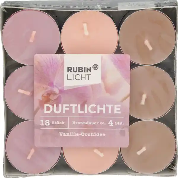 Bild 2 von RUBIN LICHT Duftteelichte Vanille Orchidee