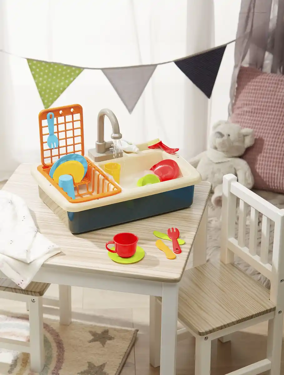 Bild 4 von IDEENWELT Kinder-Spülbecken 14-teilig