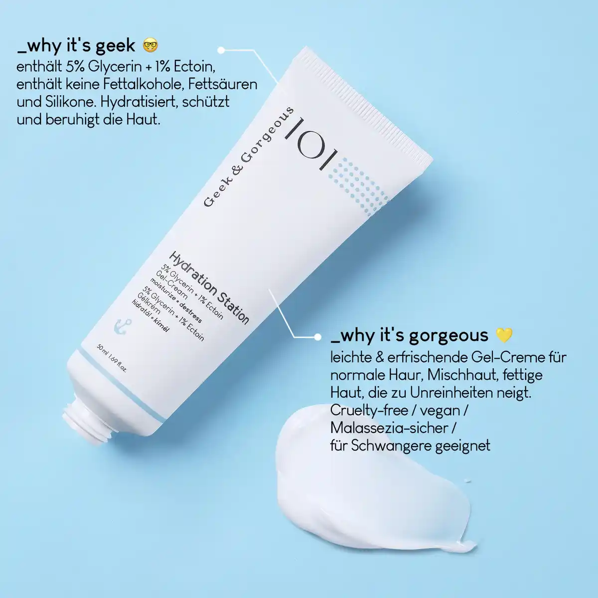 Bild 2 von Geek & Gorgeous Hydration Station Feuchtigkeitscreme, 50 ml