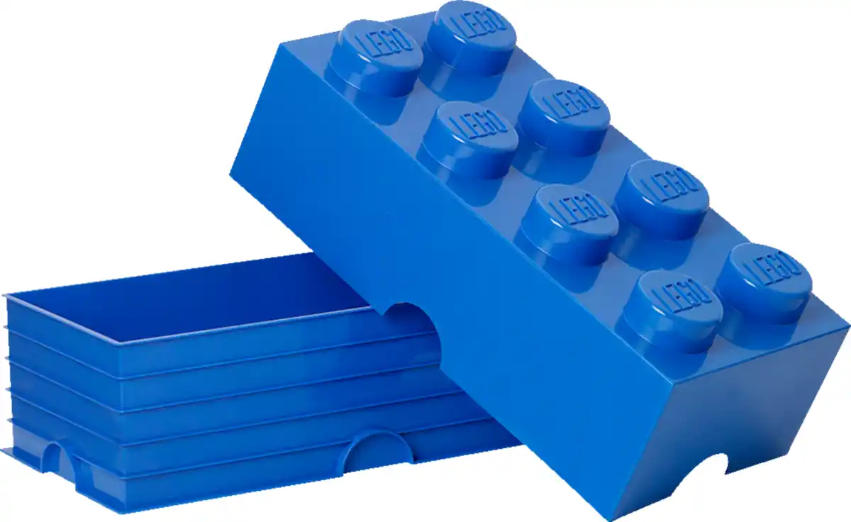 Bild 3 von LEGO Aufbewahrungsstein 8 Noppen, Blau