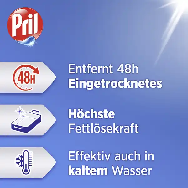 Bild 4 von Pril Handspülmittel Kraft Gel Zitrone, 450 ml