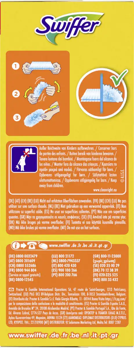 Bild 2 von Swiffer Staubmagnet Starterset Nachfüllpackung mit Duft