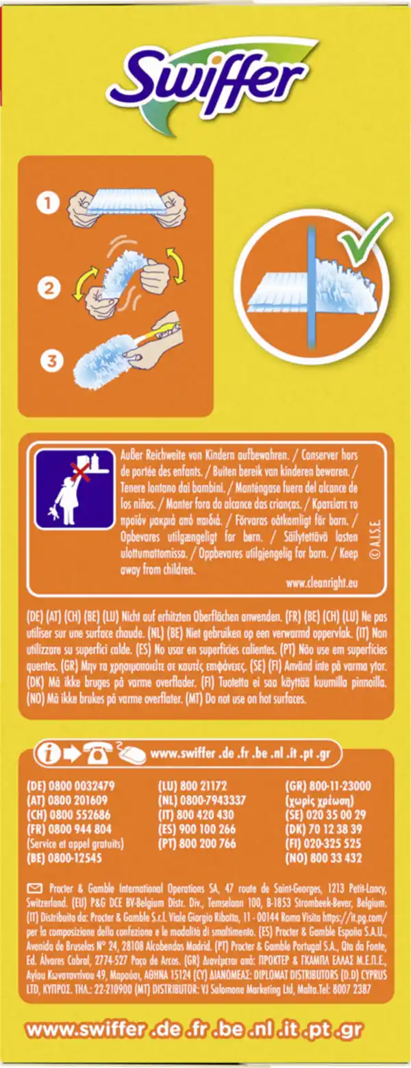 Bild 2 von Swiffer Staubmagnet Starterset Nachfüllpackung mit Duft