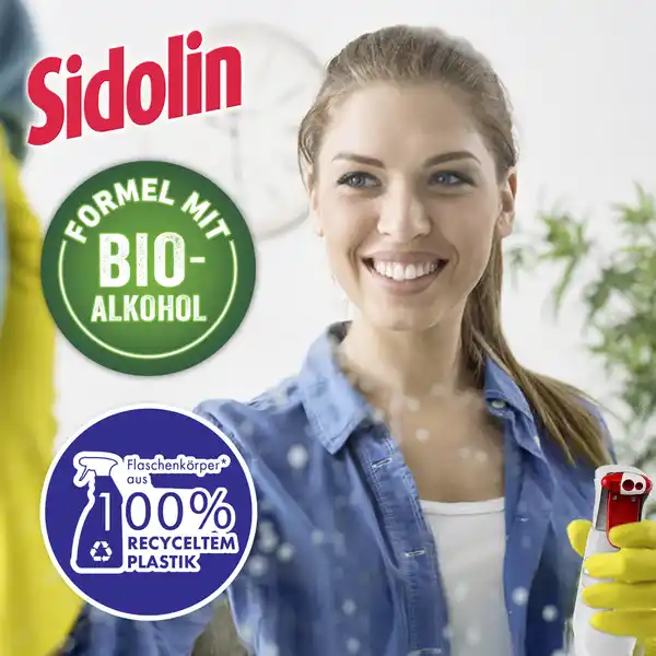 Bild 3 von Sidolin Streifenfrei Zitrus Glasreiniger, 500 ml