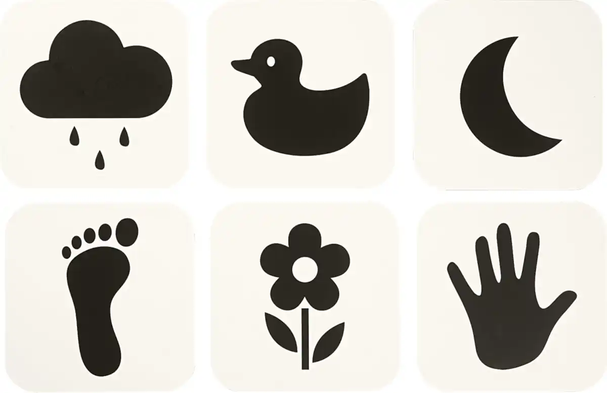 Bild 2 von IDEENWELT Kontrastkarten für Babys