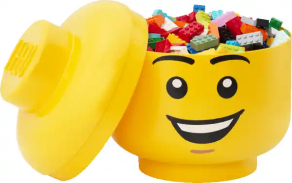 Bild 3 von LEGO Aufbewahrungskopf (large), Happy Boy