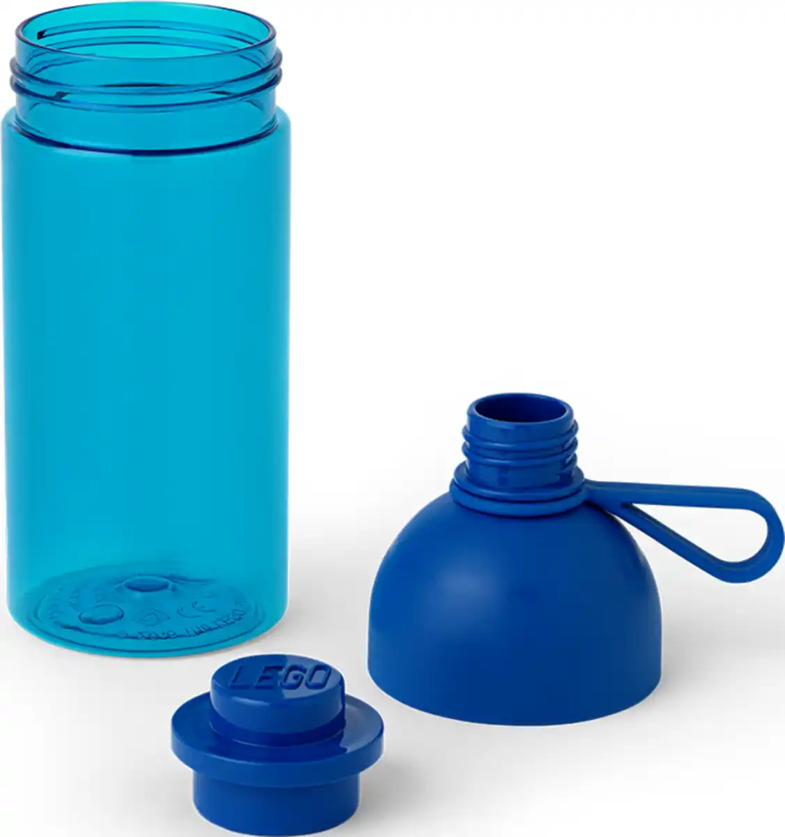 Bild 1 von LEGO Trinkflasche 0,5L, Transparent Blau