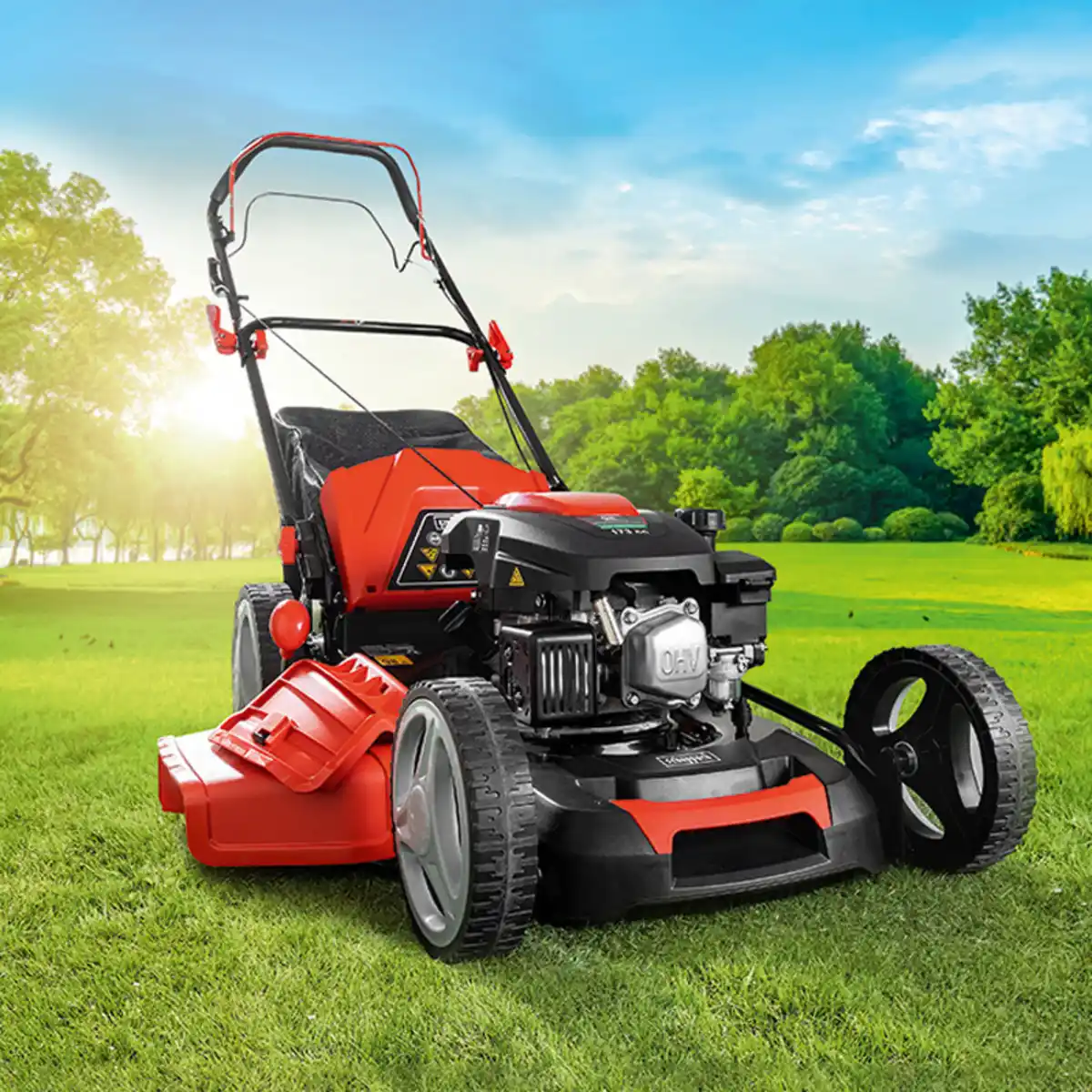 Bild 1 von Scheppach Benzin-Rasenmäher