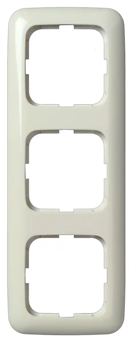 Bild 1 von Busch-Jaeger Abdeckrahmen 3-fach Reflex SI, alpinweiß, 2513-214