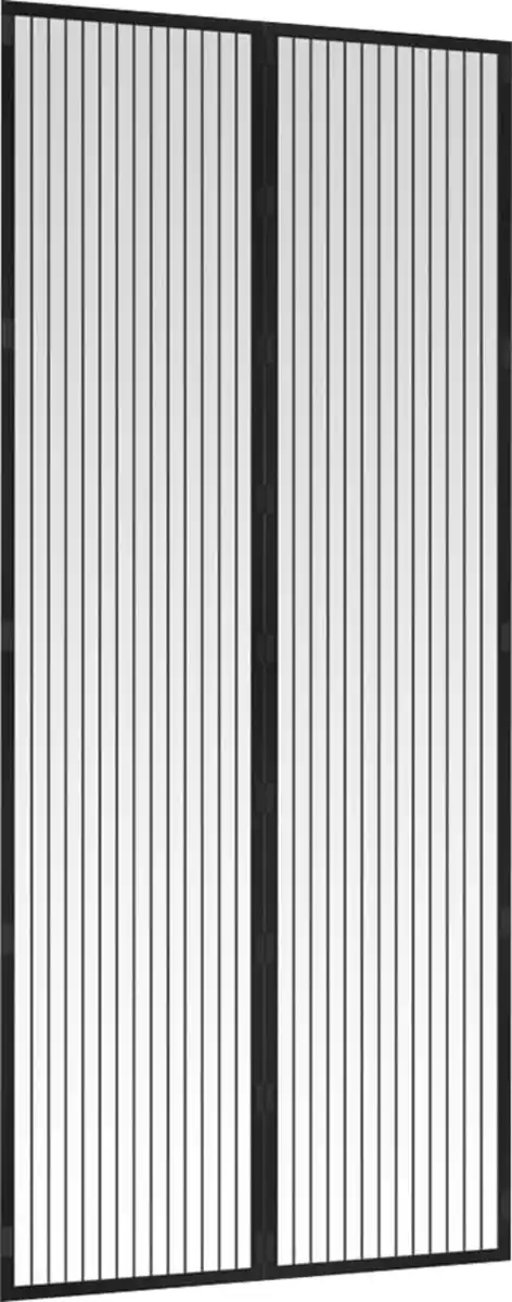Bild 1 von Primaster Fliegenschutz-Magnetvorhang 95 x 215 cm schwarz