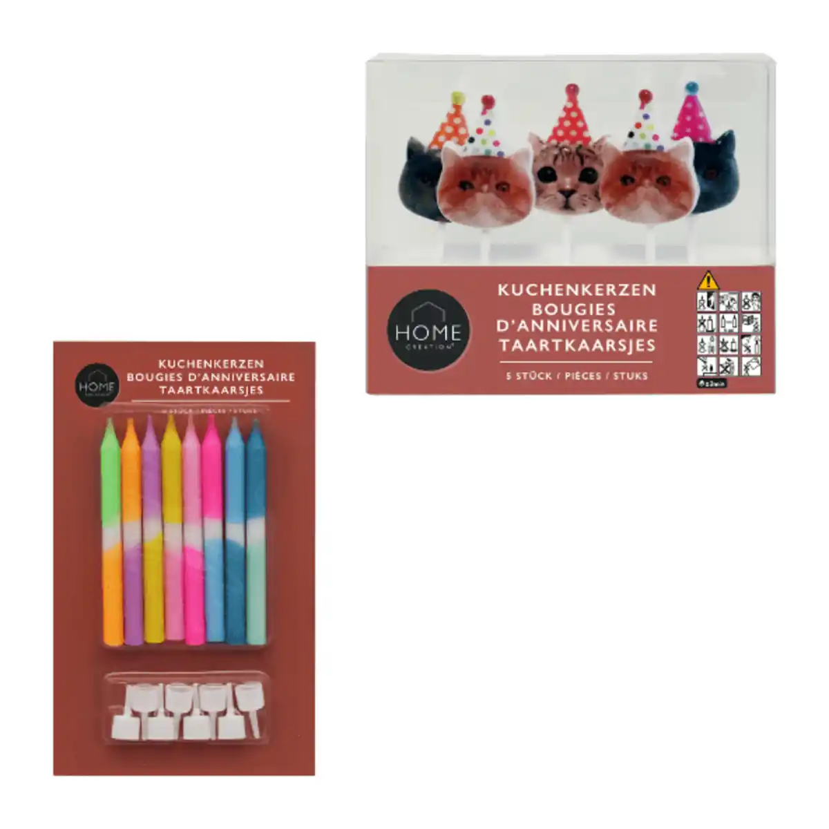 Bild 1 von HOME CREATION Kuchen- und Glückwunschkerzen