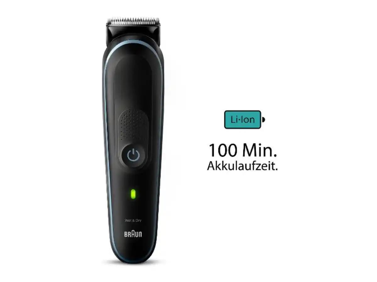Bild 2 von BRAUN All-In-One Styling Set MGK5411, 9-in-1 Set für Bart, Haare und mehr