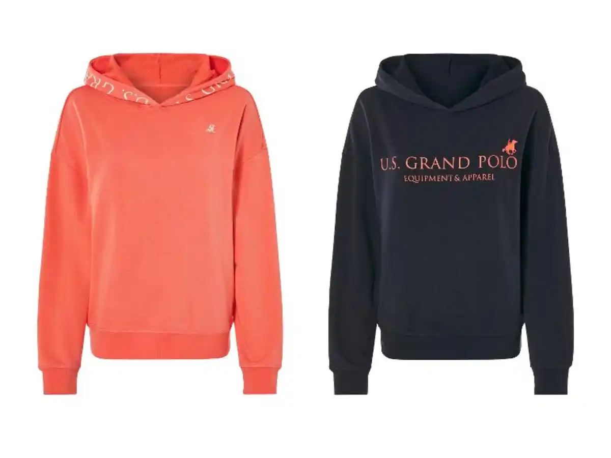 Bild 1 von esmara® Damen Sweathoodie mit Baumwolle