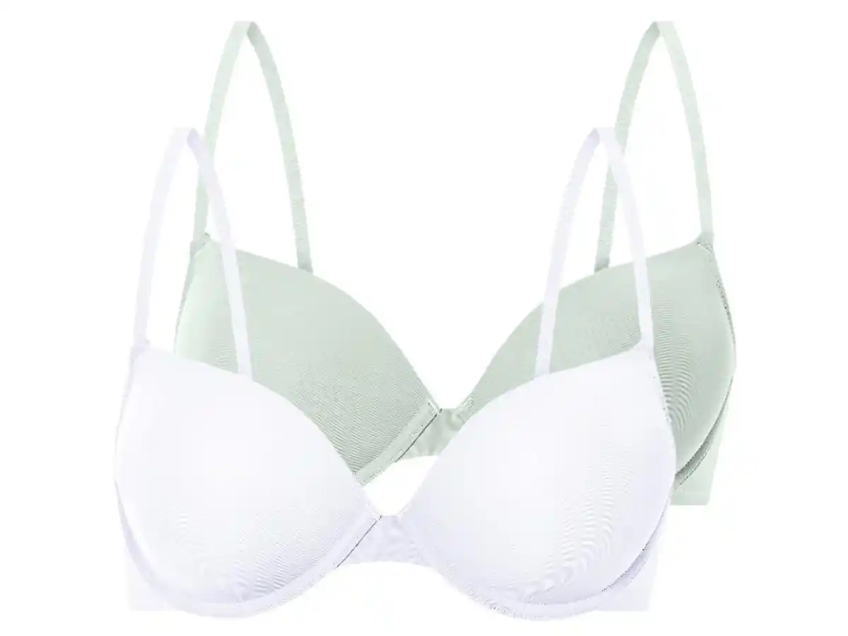 Bild 2 von esmara® Damen Bügel-BHs, 2 Stück, mit gepaddeten Cups