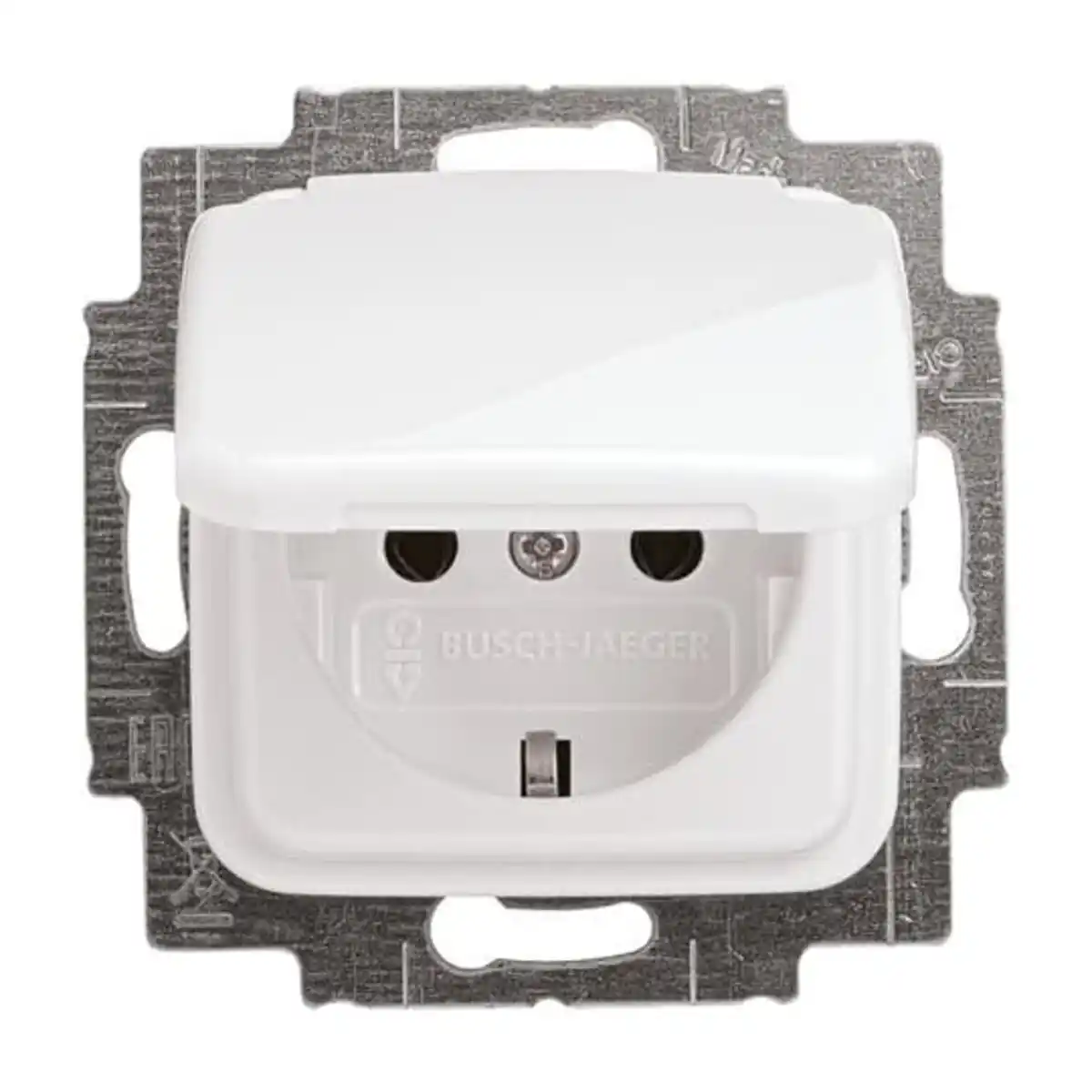Bild 1 von Busch-Jaeger Schutzkontaktsteckdose Klappdeckel Reflex SI 20 EUK-21