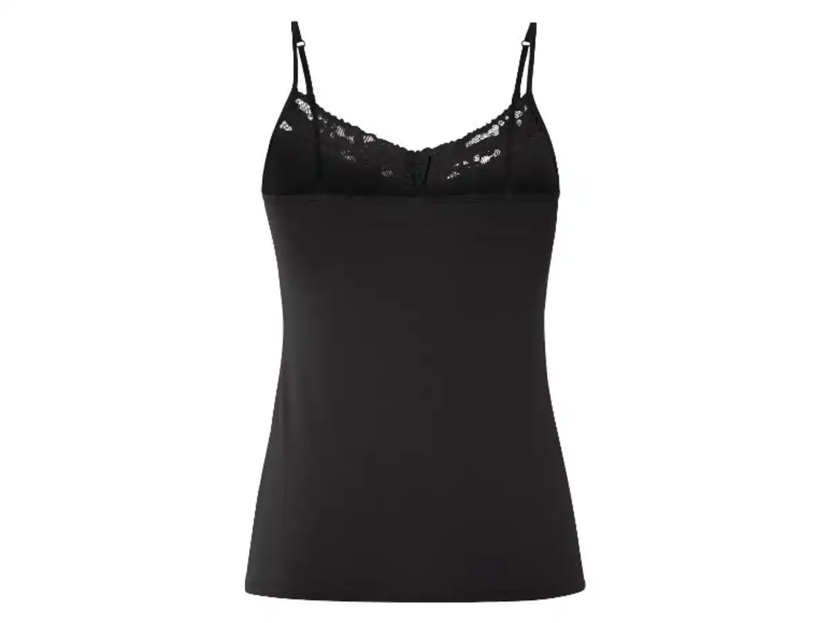 Bild 3 von esmara® Damen Spaghettiträgerhemden, 3 Stück, mit eleganter Spitze