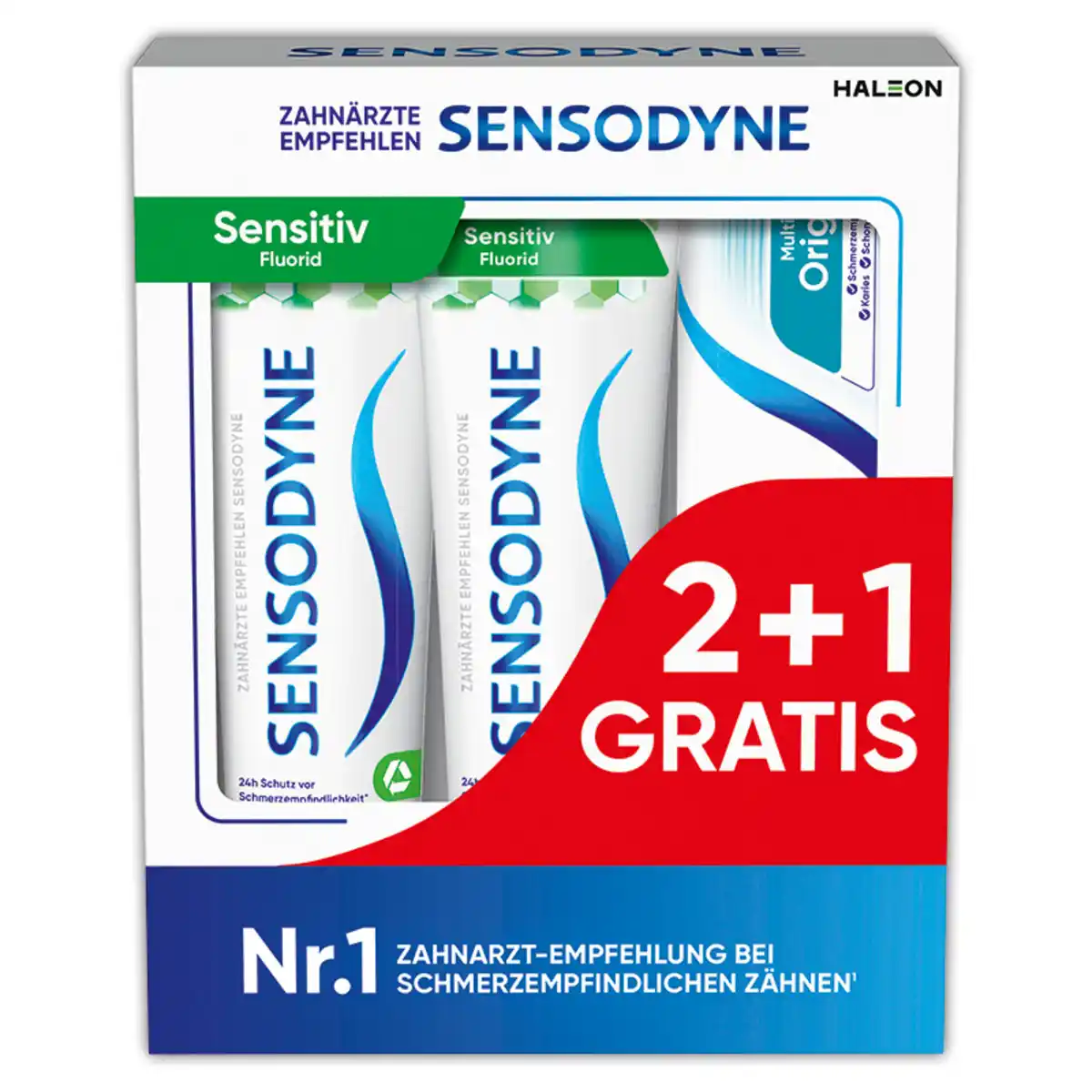 Bild 1 von Sensodyne Sensitiv-Zahnpasta