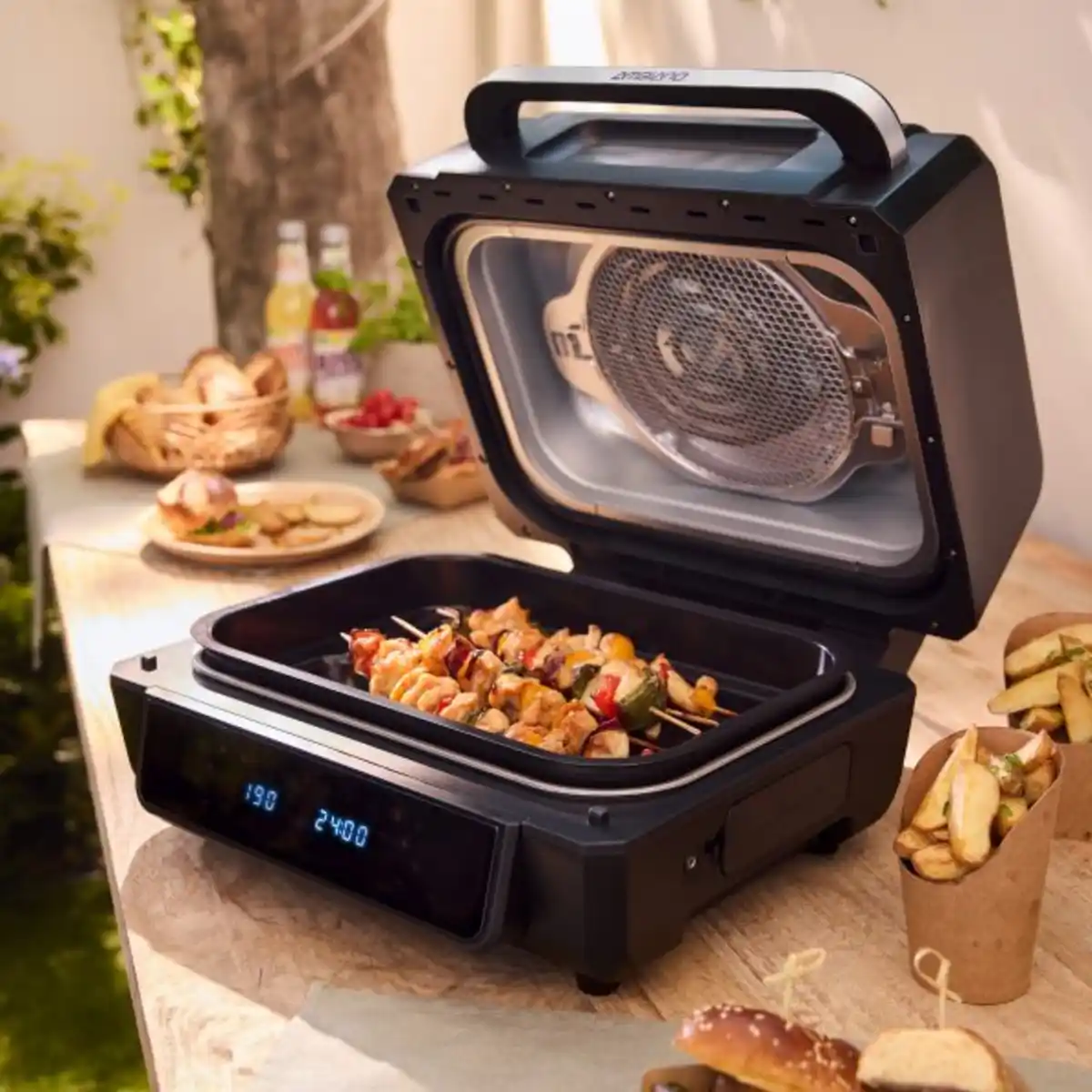 Bild 3 von AMBIANO 6-in-1-Heißluftfritteuse mit Grill