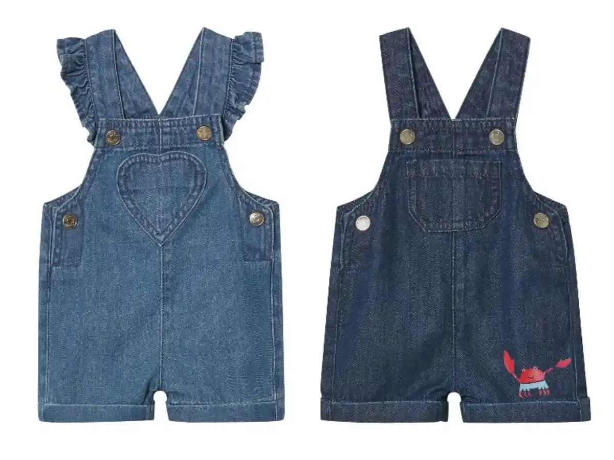 Bild 1 von lupilu® Baby Latzhose, aus reiner Bio-Baumwolle