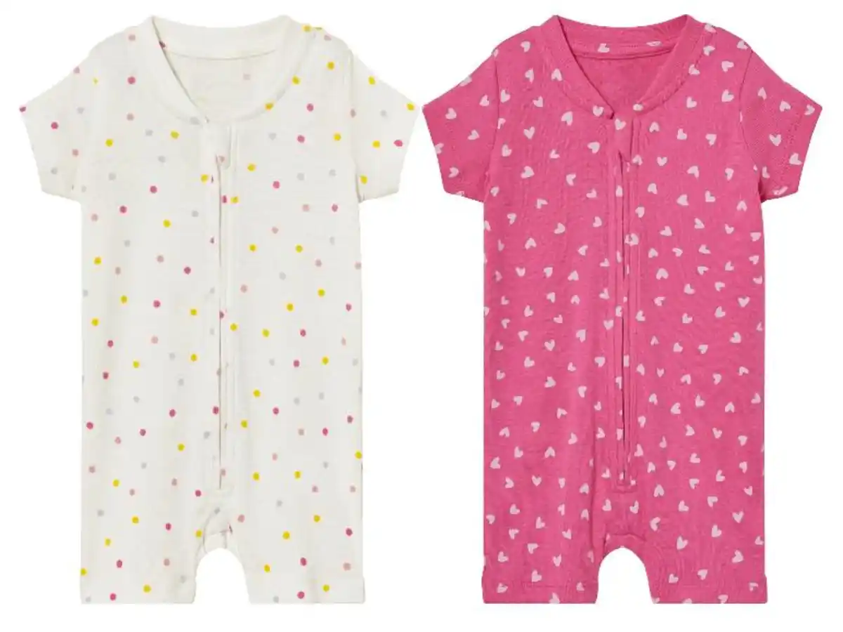 Bild 1 von lupilu® Baby Schlafoverall, aus reiner Bio-Baumwolle