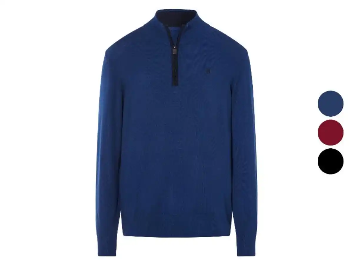 Bild 1 von LIVERGY® Herren Stricktroyer, mit Stickerei