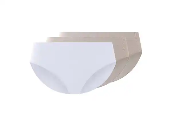 Bild 2 von esmara® Damen Slips, 3 Stück, in modischer Ripp-Qualität