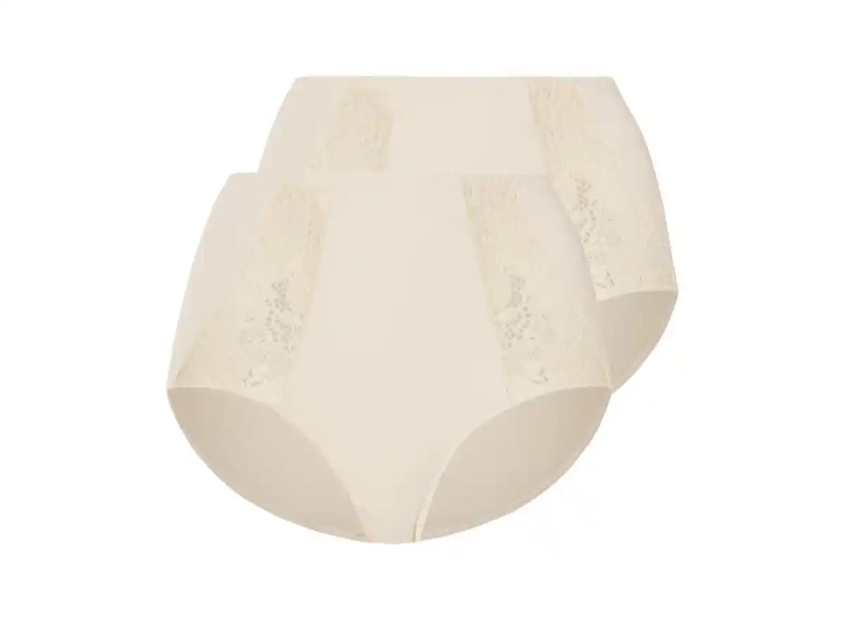 Bild 2 von esmara® Damen Miederslips mit Spitze, 2 Stück