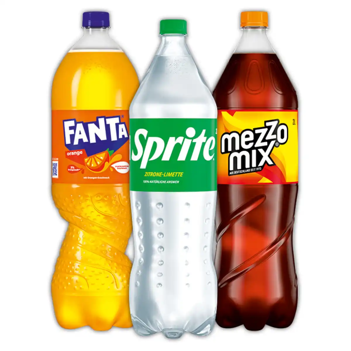 Bild 1 von Fanta / Sprite / MezzoMix Erfrischungsgetränk