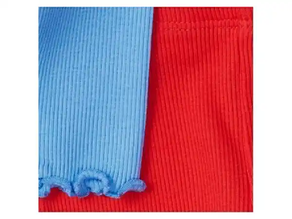 Bild 3 von lupilu® Baby Leggings, 2 Stück, in anschmiegsamer Ripp-Qualität