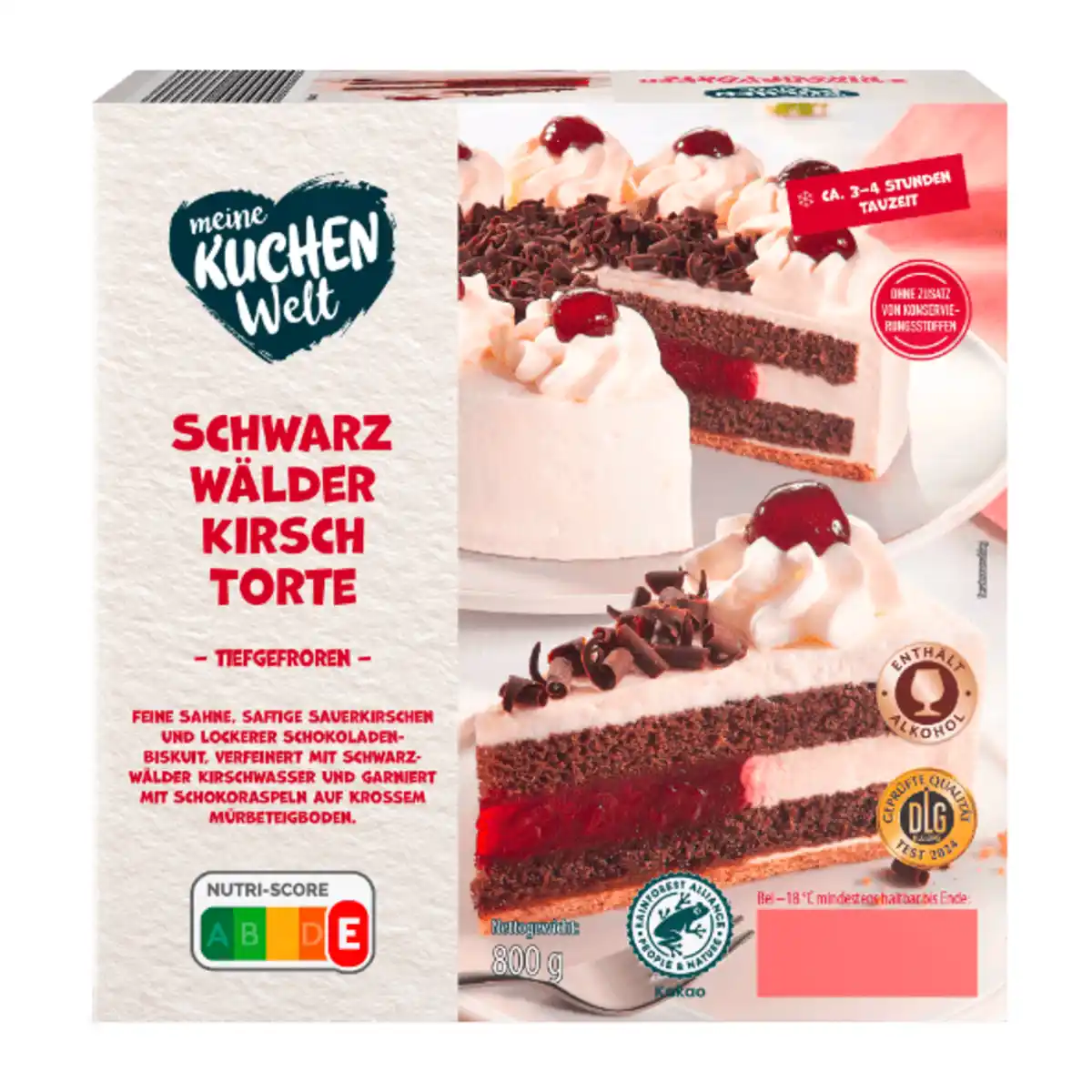 Bild 3 von MEINE KUCHENWELT Sahnetorte 800g