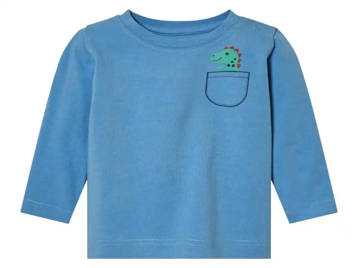 Bild 2 von lupilu® Baby-Langarmshirt, mit Bio-Baumwolle