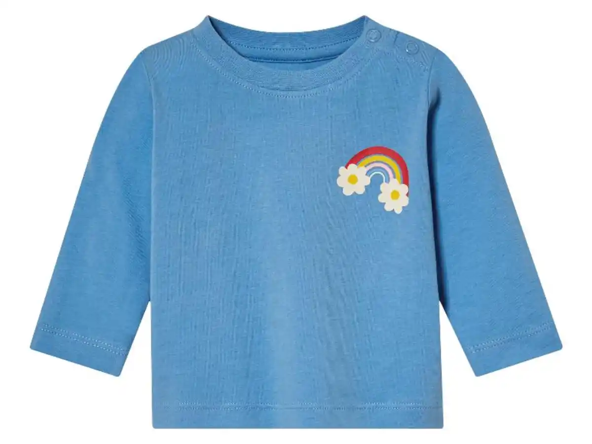 Bild 2 von lupilu® Baby Langarmshirt, mit Bio-Baumwolle