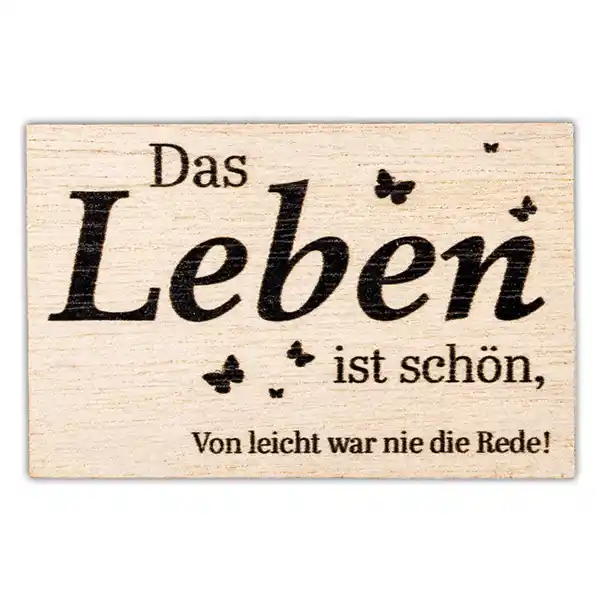 Bild 2 von Bella Casa Holzmagnet