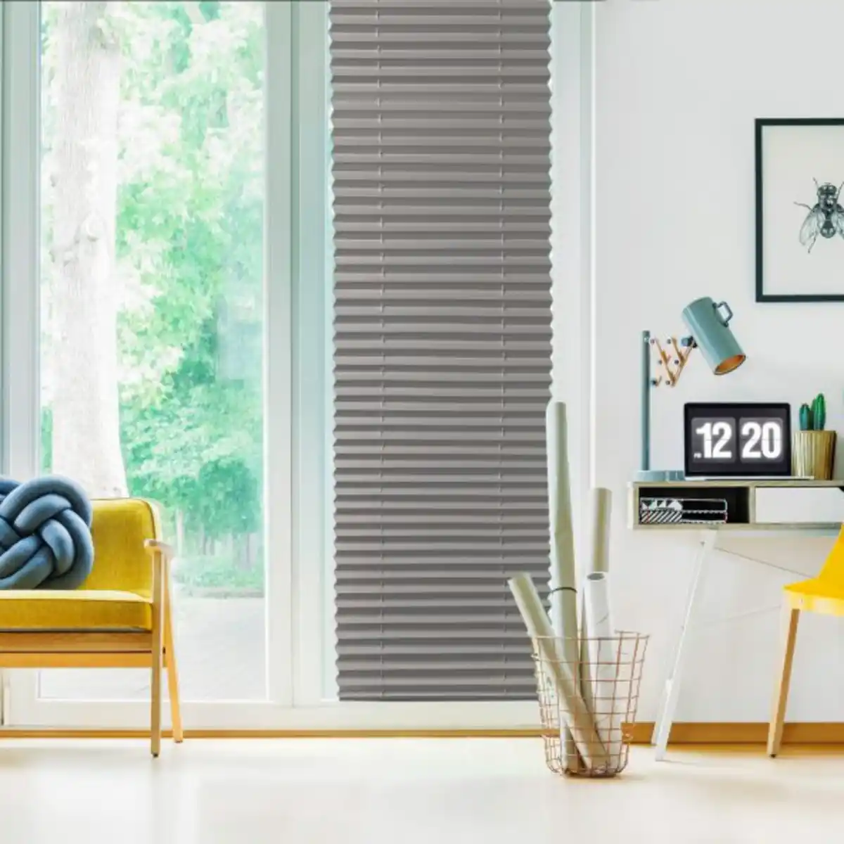 Bild 4 von HOME CREATION Plissee-Rollo für Türen