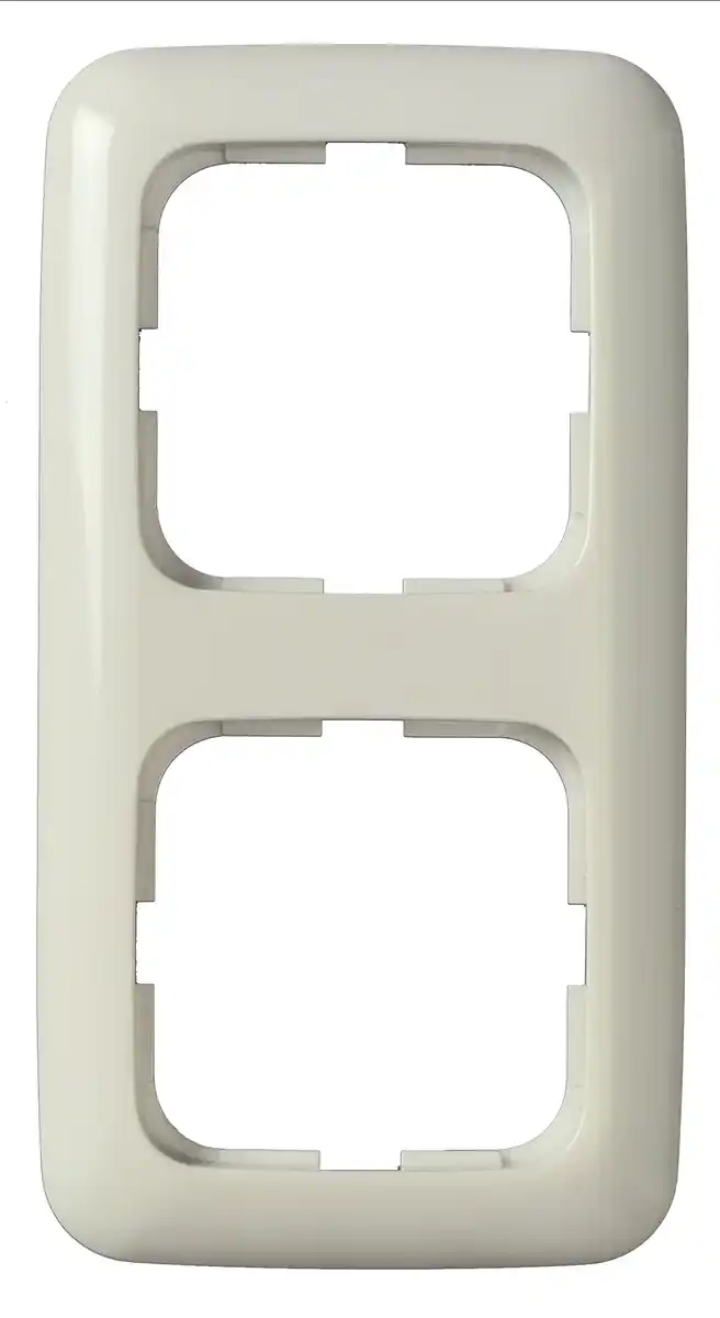 Bild 1 von Busch-Jaeger Abdeckrahmen 2-fach Reflex SI, alpinweiß, 2512-214