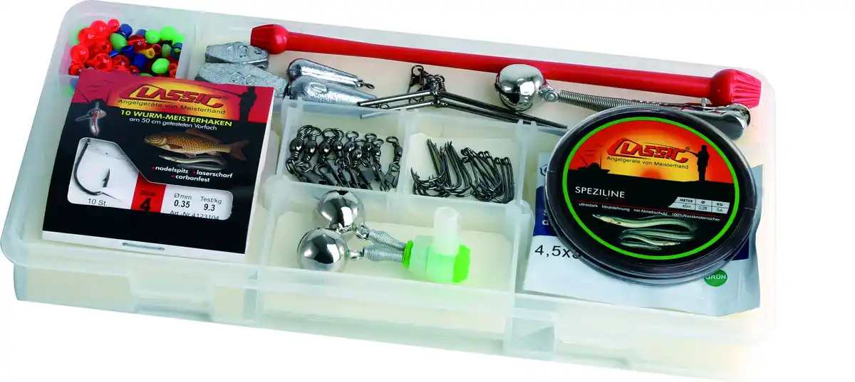 Bild 1 von Paladin Angelbox Grund- und Posensortiment für Karpfen und Aal 100-teilig