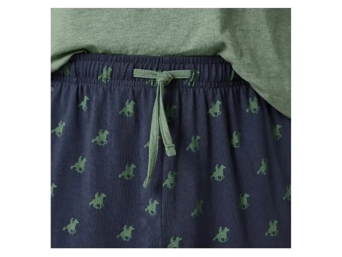 Bild 3 von LIVERGY® Herren Pyjama, mit hohem Baumwollanteil