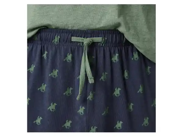 Bild 3 von LIVERGY® Herren Pyjama, mit hohem Baumwollanteil