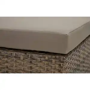 Gartenmöbelset, 6 Sitzplätze, Kunststoff/Stahl