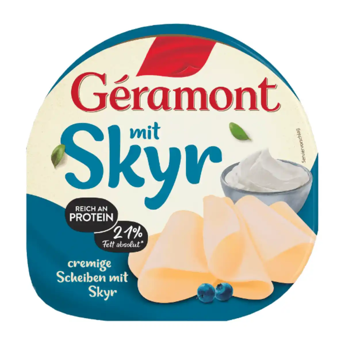 Bild 1 von GÉRAMONT Käsescheiben mit Skyr 150g