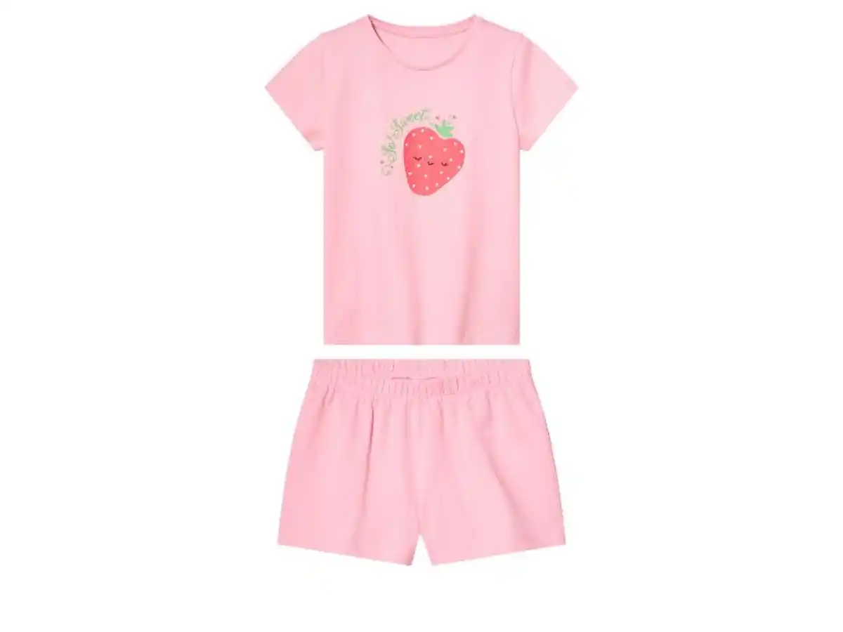 Bild 2 von lupilu® Kinder Pyjama, Shorts mit elastischem Bund