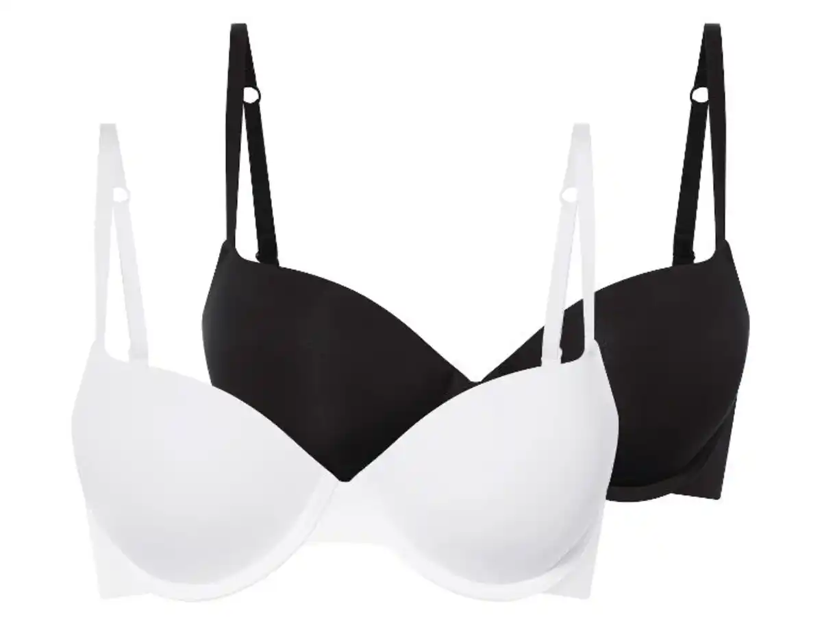 Bild 3 von esmara® Damen Push-UP-BHs, 2 Stück, mit verstellbaren Trägern