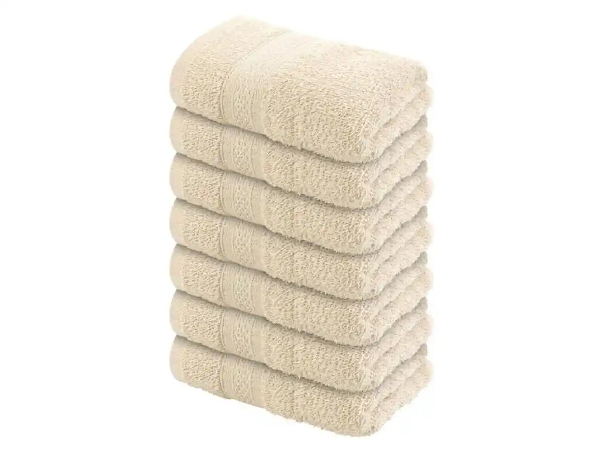 Bild 2 von LIVARNO home Frottier-Gästetücher-Set, 8-teilig, 30 x 30 cm