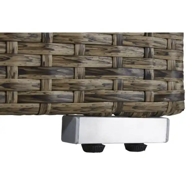 Bild 3 von Gartenmöbelset, 6 Sitzplätze, Kunststoff/Stahl