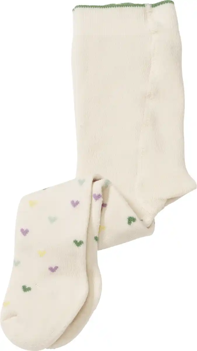 Bild 1 von ALANA Thermostrumpfhose mit Herz-Muster, grau, Gr. 74/80