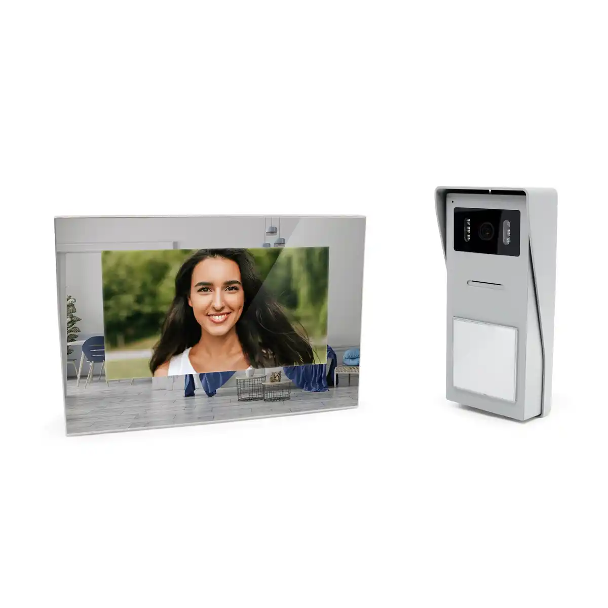 Bild 1 von Avidsen Video Türsprechanlage 7-Zoll Yiva 2+ 2-Draht-Technik, Türöffner